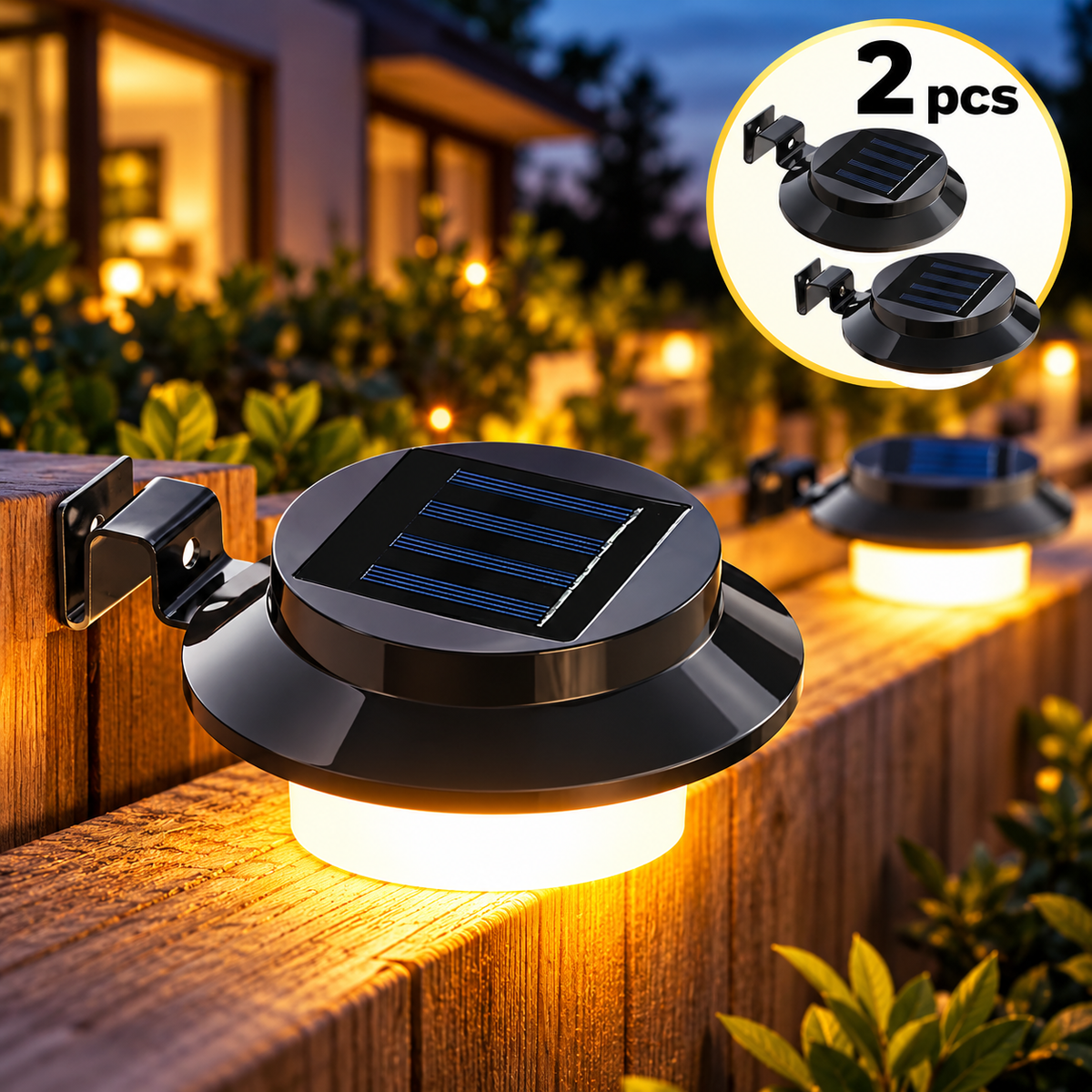 Skymningsvakten™ – Smart Solcellslampa med Automatisk Belysning