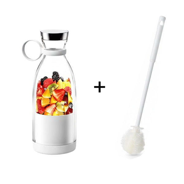 Livva™ – Din smoothie, var du än är – Med rengöringsborste