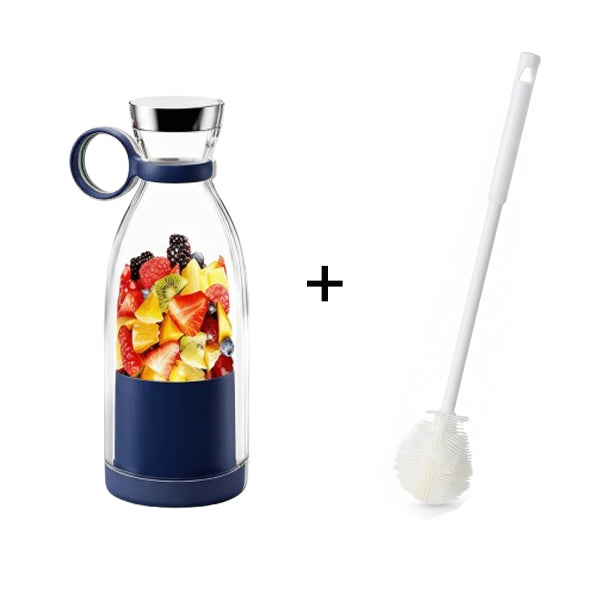 Livva™ – Din smoothie, var du än är – Med rengöringsborste