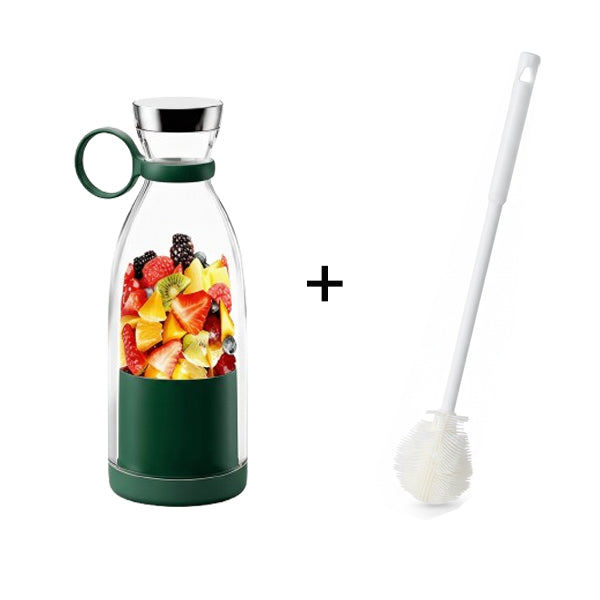 Livva™ – Din smoothie, var du än är – Med rengöringsborste