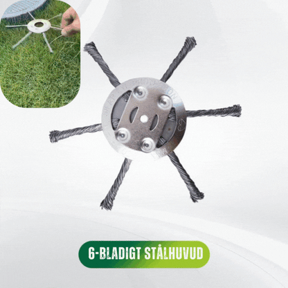 GräsKraf™ – Förvandla din trimmer till en kraftfull ogräsrensare (150mm)