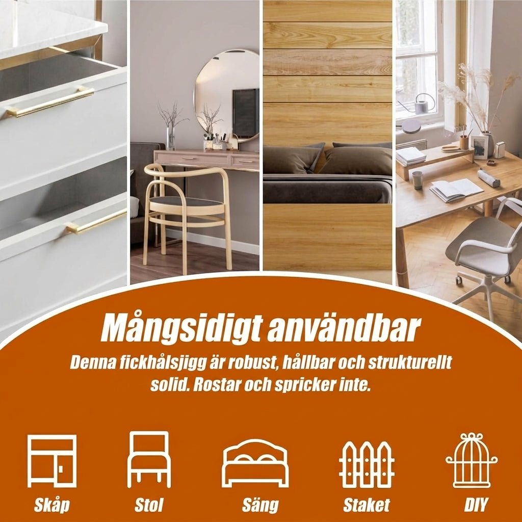 TräMästare™ – Hörntving för precisa 90°-vinklar