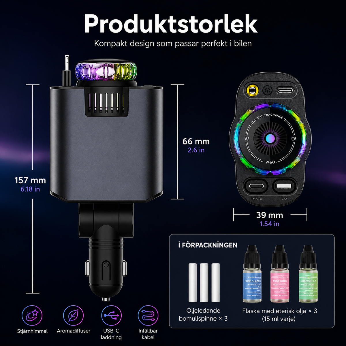 Stjärnro™ – förvandla din bil till din egen stjärnhimmel