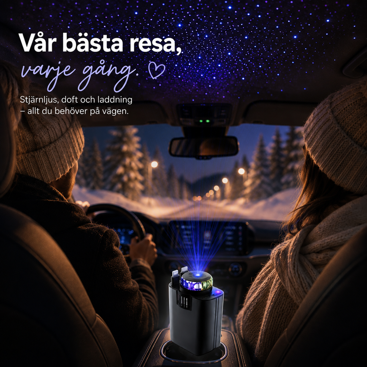 Stjärnro™ – förvandla din bil till din egen stjärnhimmel