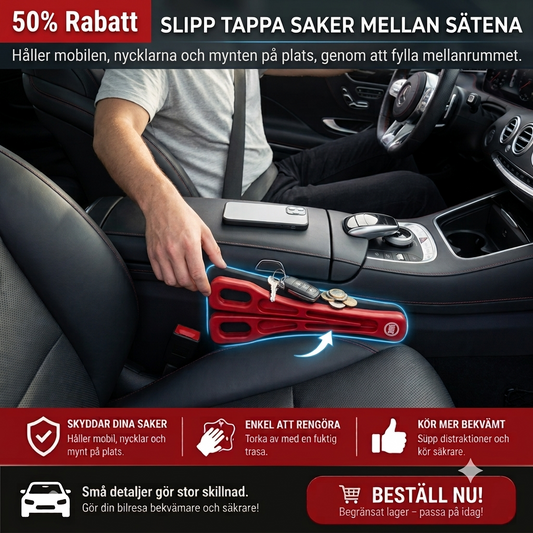 SeatSeal™ – Inget Mer Mellan Sätena (2-pack)