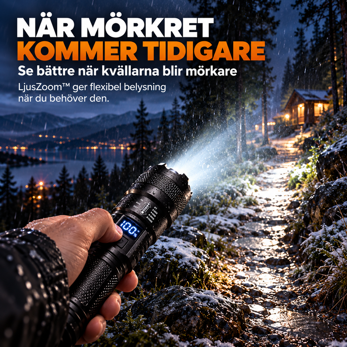 LjusZoom™ – Mörka promenader blir enklare med rätt ljus