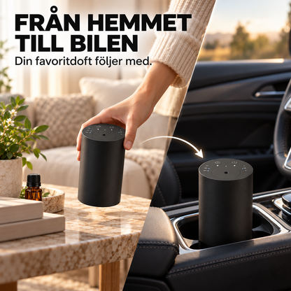 Doftpuls™ – Vattenfri doftspridare för hem & bil
