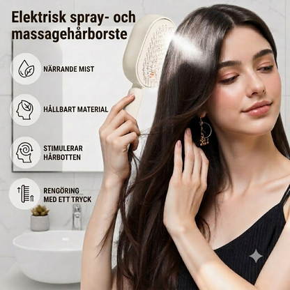 Silkesborste™ - Elektrisk hårborste med fin spraydimma (Olja ingår ej) 🌿