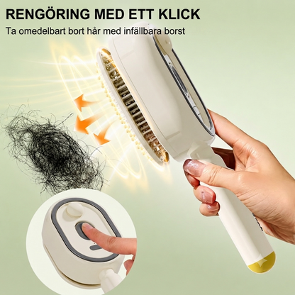 Silkesborste™ - Elektrisk hårborste med fin spraydimma (Olja ingår ej) 🌿