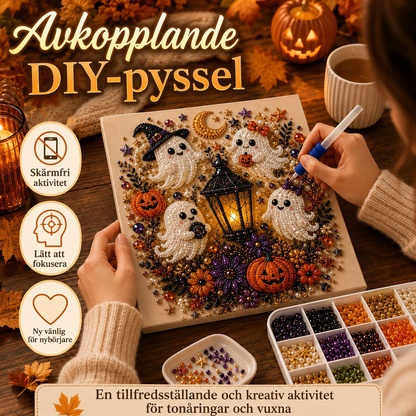 Glimmerkonst™ – Skapa magisk Halloweenkonst, pärla för pärla