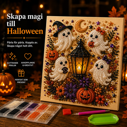 Glimmerkonst™ – Skapa magisk Halloweenkonst, pärla för pärla