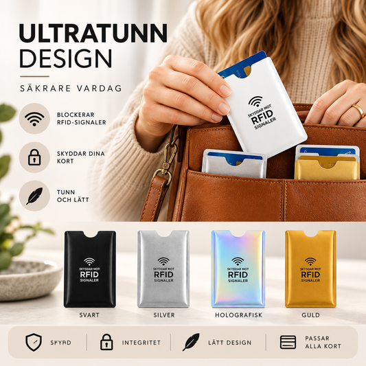 ShieldCard™ - RFID-korthållare som skyddar dina kort