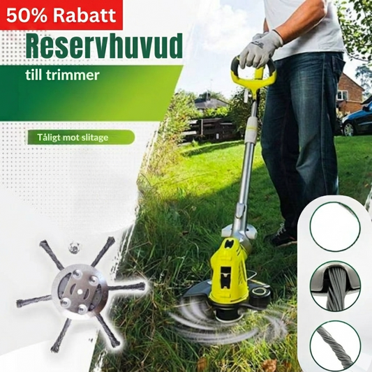 GräsKraf™ – Förvandla din trimmer till en kraftfull ogräsrensare (150mm)