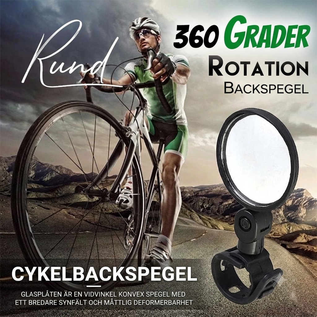 CycleView™ | 360°-backspegel för säkrare cykling