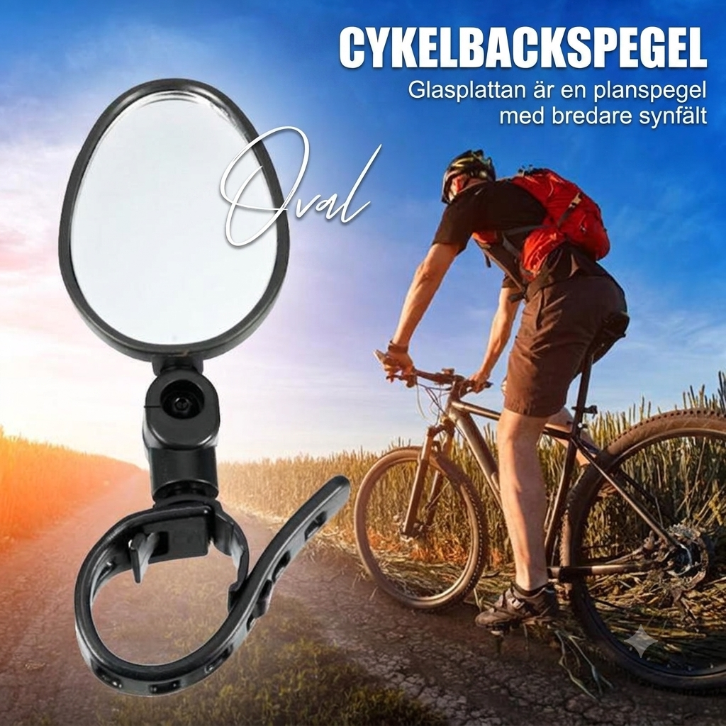 CycleView™ | 360°-backspegel för säkrare cykling