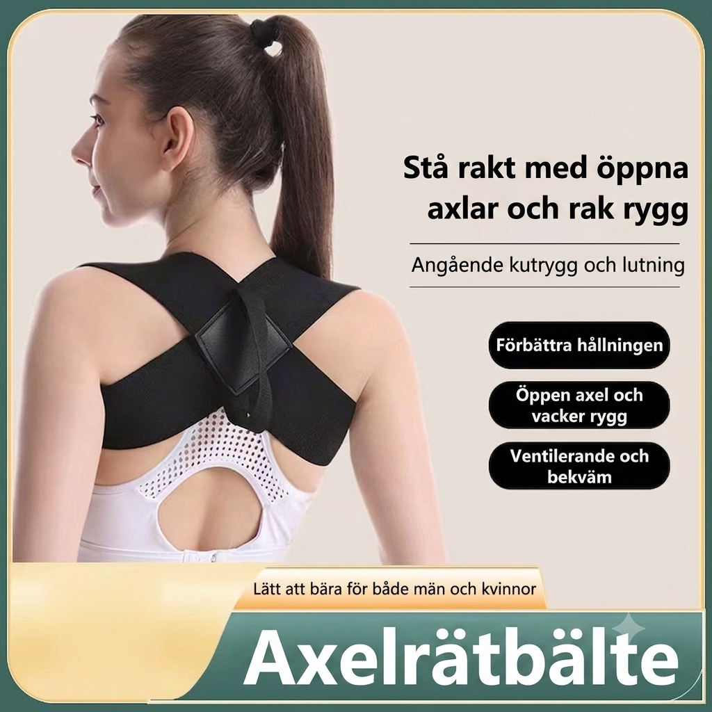 PosturePro™ | Hållningsstöd för axlar och övre rygg – Unisex