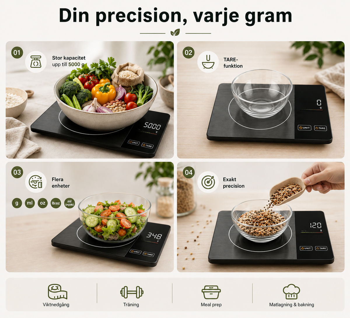NutriVåg™ – Väg maten. Se näringen. Slipp gissa.