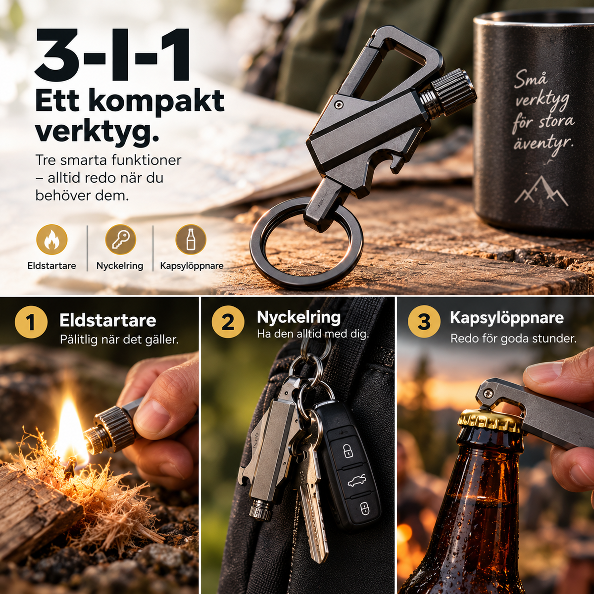 Gnistan™ – Eldstartaren som alltid följer med