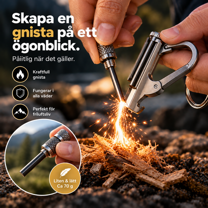 Gnistan™ – Eldstartaren som alltid följer med