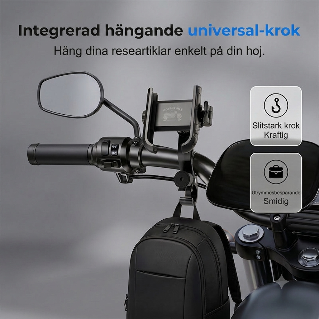 🚲 NordiLock™ Cykelhållare för mobil – Säkert grepp & enkel navigering på varje cykeltur