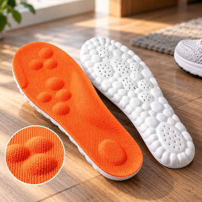 StegMjuk™ – Masserande inläggssulor med fotvalvsstöd & stötdämpning