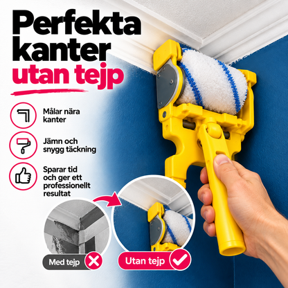 KantFix™ målar rena kanter utan maskeringstejp