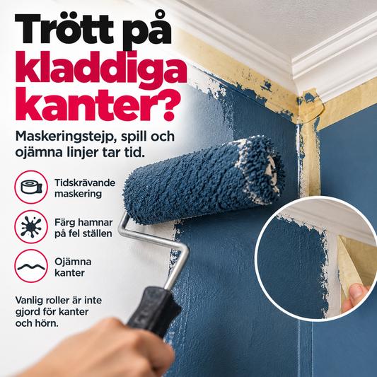 KantFix™ – Måla kanter, hörn & lister utan tejp