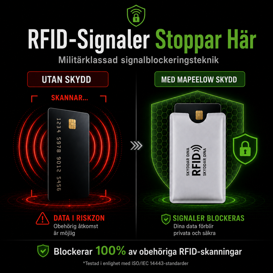 ShieldCard™ - RFID-korthållare som skyddar dina kort