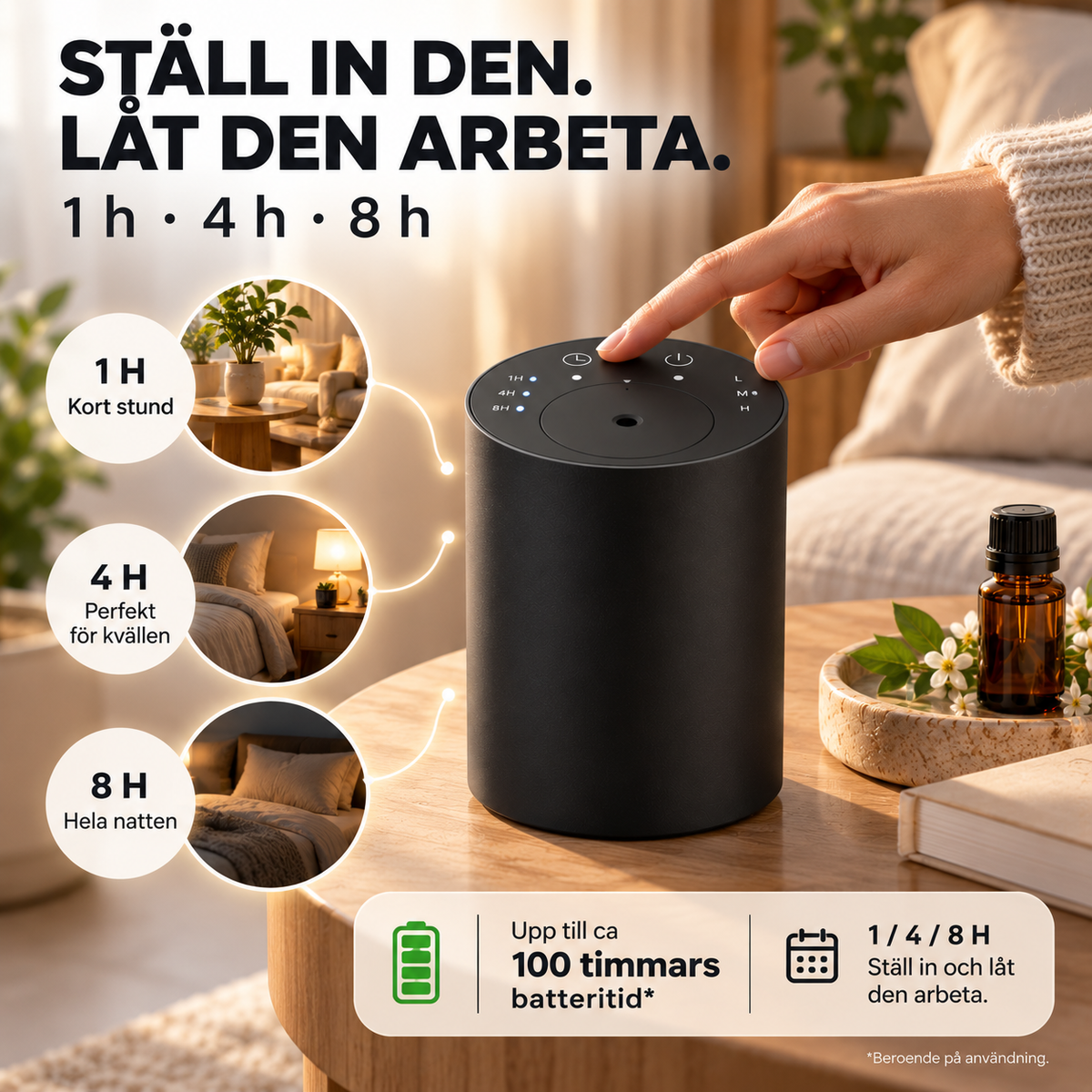 Doftpuls™ – Vattenfri doftspridare för hem & bil
