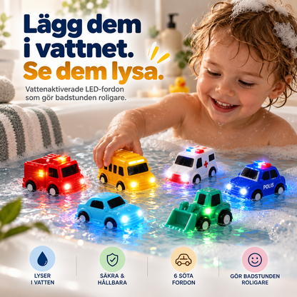 BadGlow™ – Lysande badleksaker, 6-pack