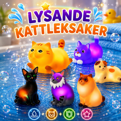 BadGlow™ – Lysande badleksaker, 6-pack