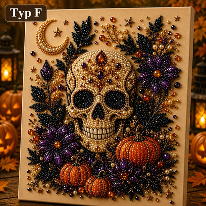 Glimmerkonst™ – Skapa magisk Halloweenkonst, pärla för pärla