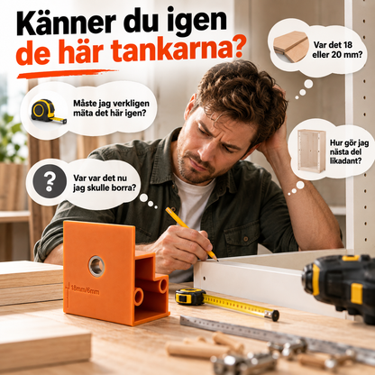 JiggFix™ – 3-i-1 Borr- & Markeringsjigg
