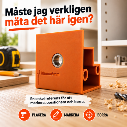 JiggFix™ – 3-i-1 Borr- & Markeringsjigg