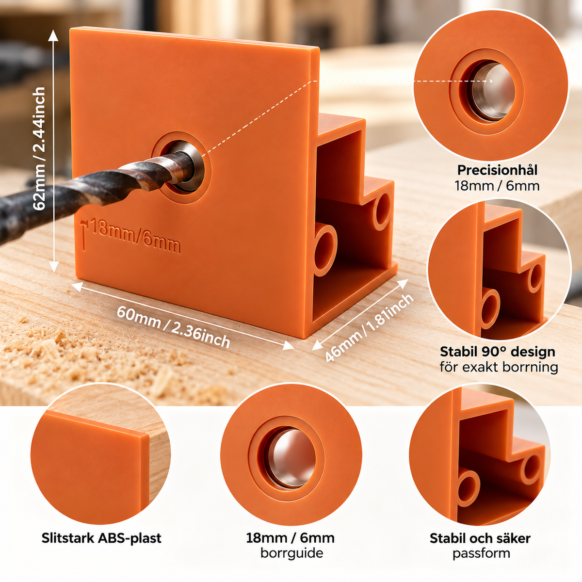 JiggFix™ – 3-i-1 Borr- & Markeringsjigg