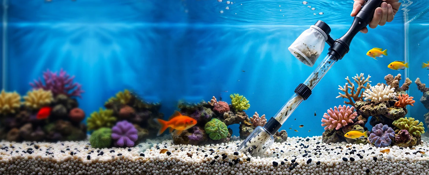 AquaClean™ – Kristallklart vatten. Enklare akvarievård