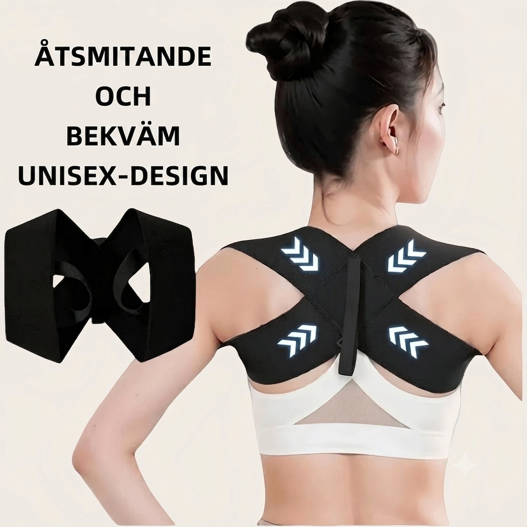 PosturePro™ | Hållningsstöd för axlar och övre rygg – Unisex