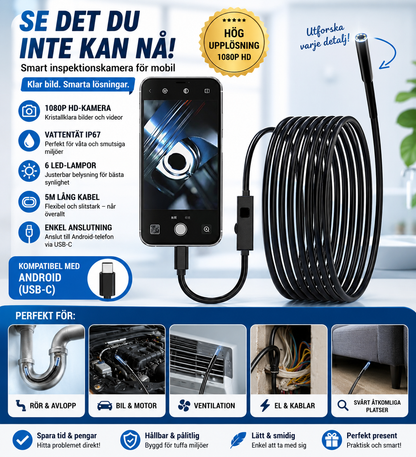 Den enda endoskopkamera du ville ha