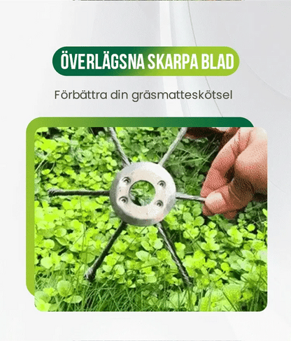 GräsKraf™ – Förvandla din trimmer till en kraftfull ogräsrensare (150mm)