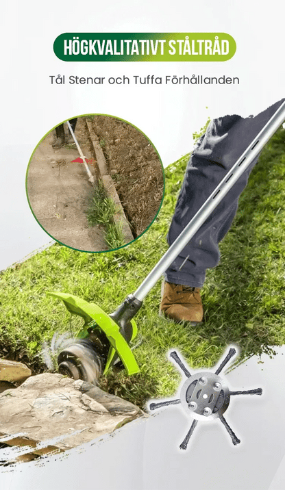 GräsKraf™ – Förvandla din trimmer till en kraftfull ogräsrensare (150mm)