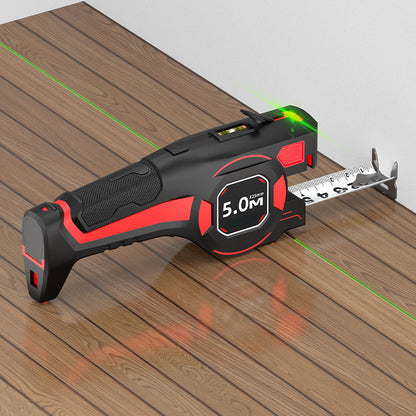 LaserMätare Pro™ | Smart 2-i-1 Måttband – Slipp Sneda Mätningar