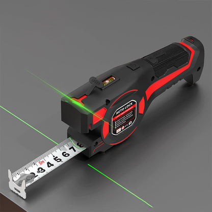 LaserMätare Pro™ | Smart 2-i-1 Måttband – Slipp Sneda Mätningar